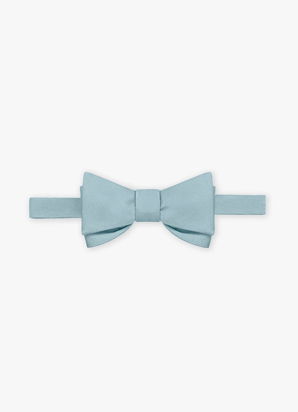front Stretch Satin Bow Tie