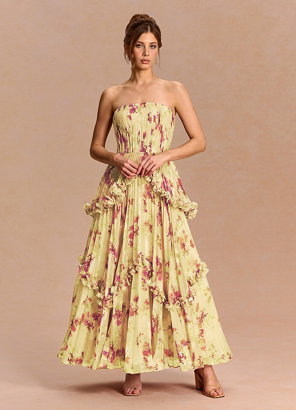 Kleid Freja Hellgelb image1