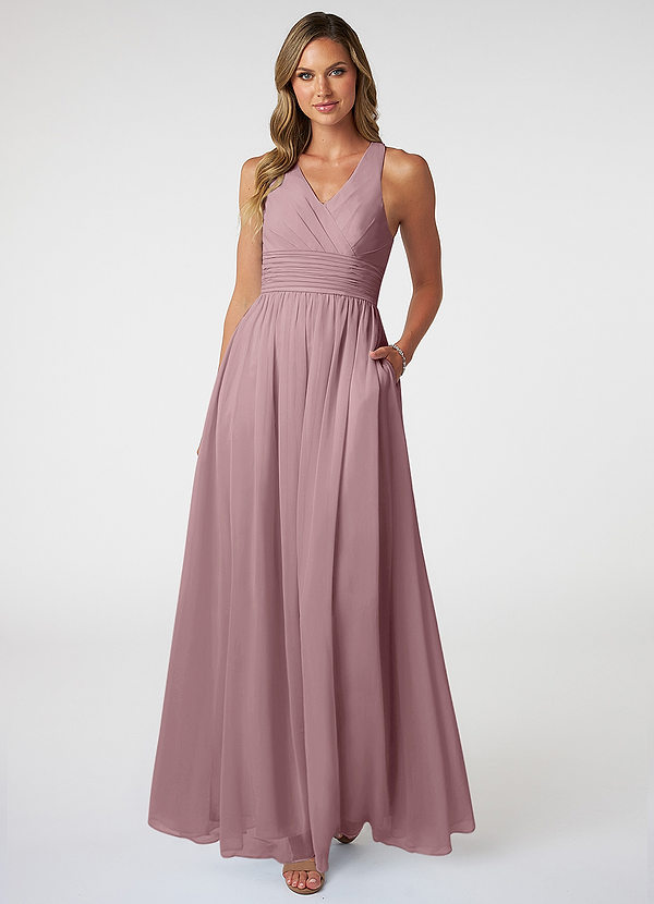 Dusty Rose Azazie Natasha Bridesmaid Dresses | Azazie