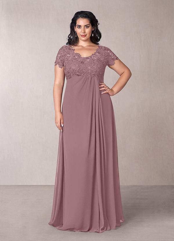 front Azazie Angelou Mother of the Bride Dress