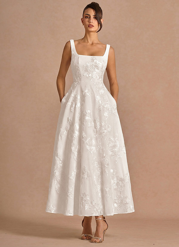 Brynn Cloud White Maxi Dress image1