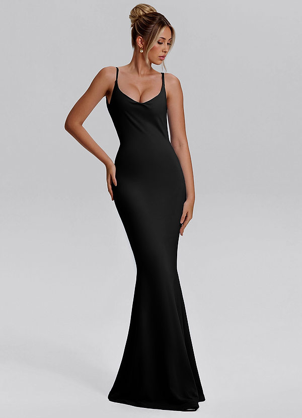 Kerenza Black Maxi Dress image1