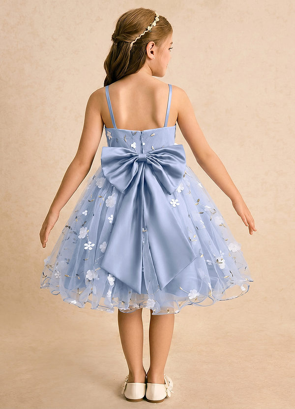 Azazie Junebug Vestidos de arras Vestido Hielo de Tul de Vestido de princesa con Tirantes finos image1