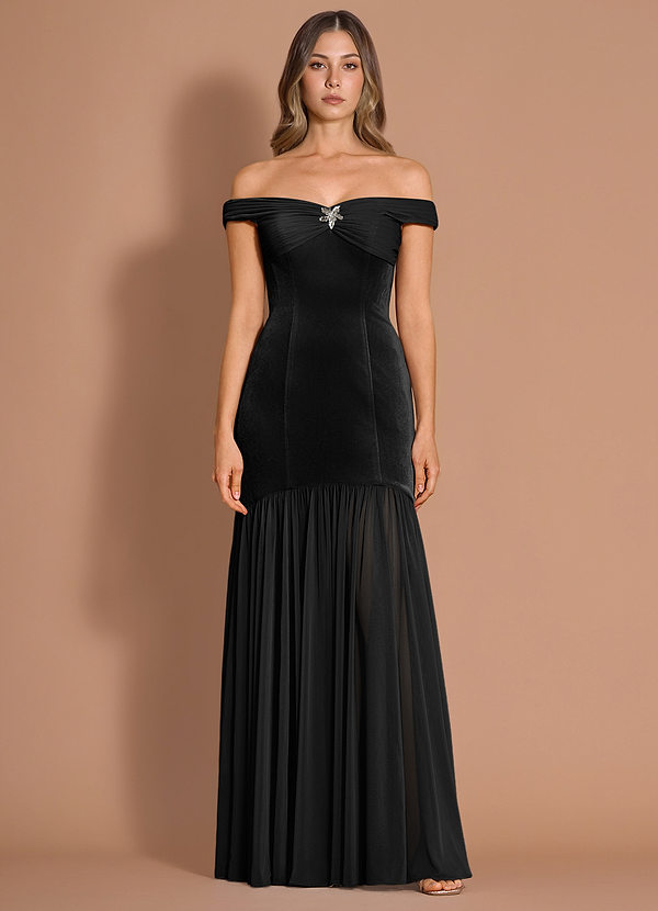 Wynira 블랙 맥시 드레스 image1