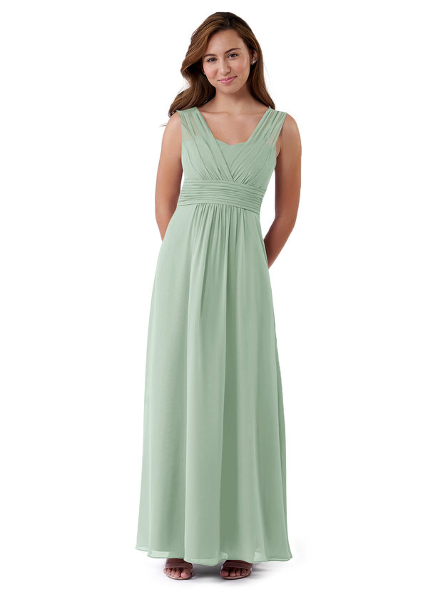 Agave Azazie Sophia Junior Bridesmaid Dresses | Azazie