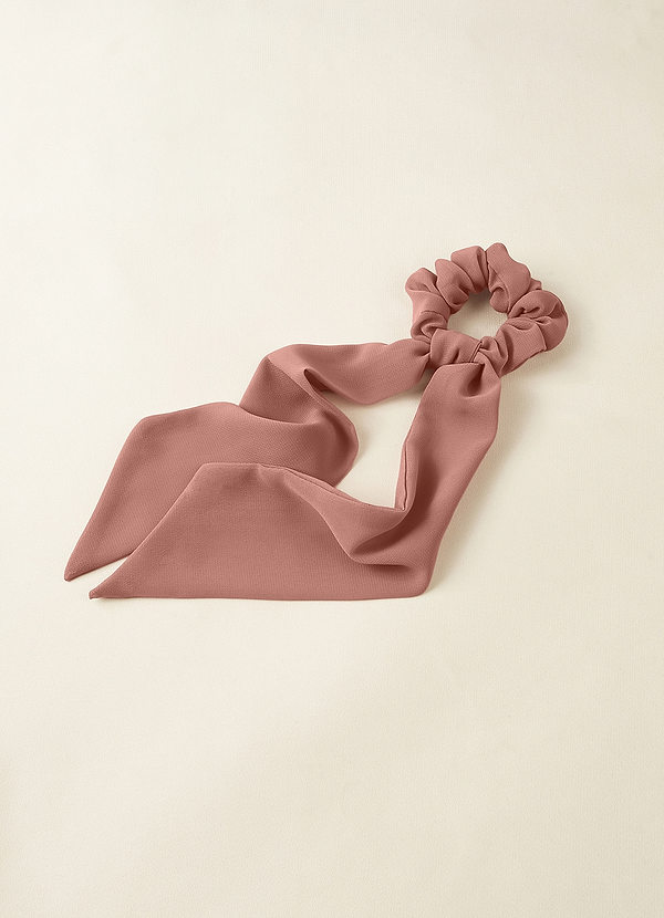 front Scrunchie per capelli in chiffon con colori coordinati