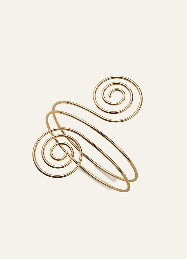front Spiral Wrap Arm Cuff