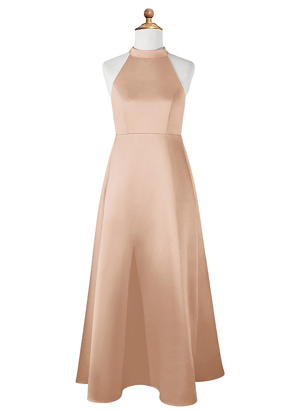 English Rose Azazie Laurel JBD Junior Bridesmaid Dresses Azazie