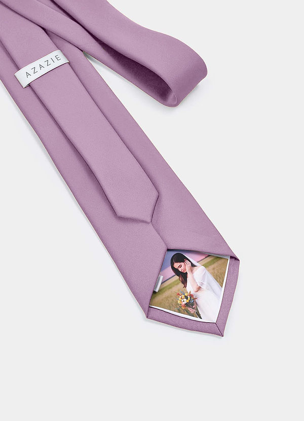 front Matte Satin Custom Photo Tie – Personalized Necktie
