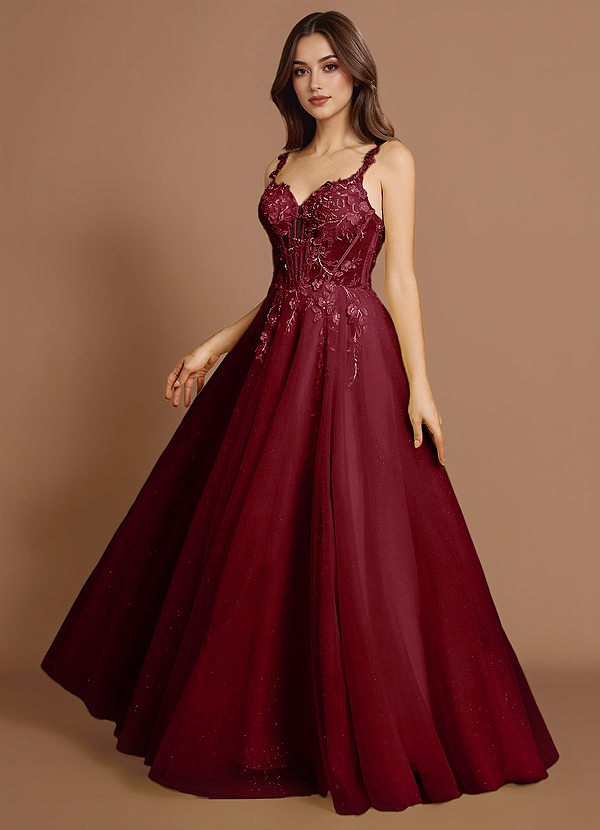 Robe Longue Vin Kaelis image1