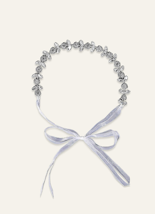 Bandeau à breloque feuillue délicate front