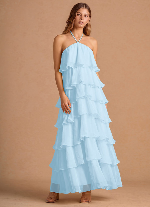 Hesper Sky Blue Maxi Dress image1