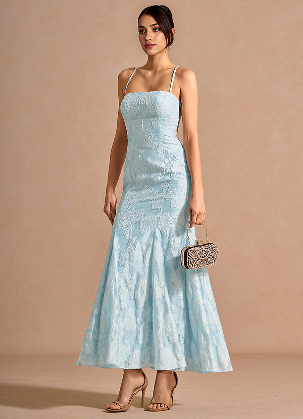 Robe Longue Hellblau Belita image1