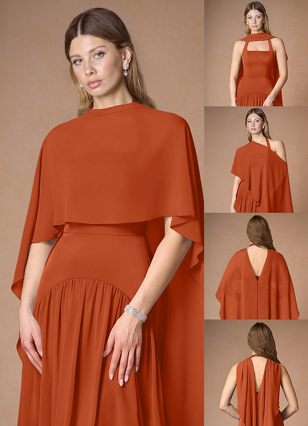 front Châle transparent de soirée multi-styles de couleurs assorties