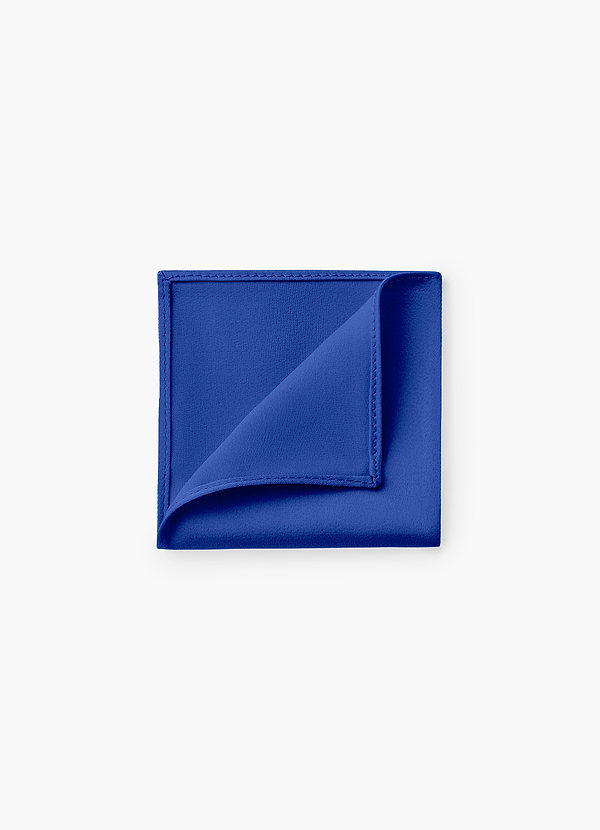 front Boy's Matte Satin Pocket Square