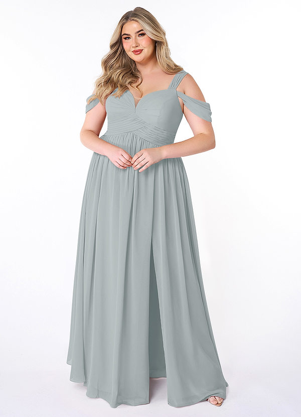 Dolphin Grey Bridesmaid Dresses Azazie
