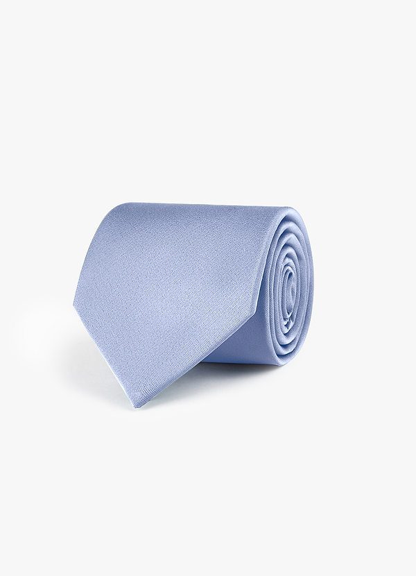 front Stretch Satin Wide Tie