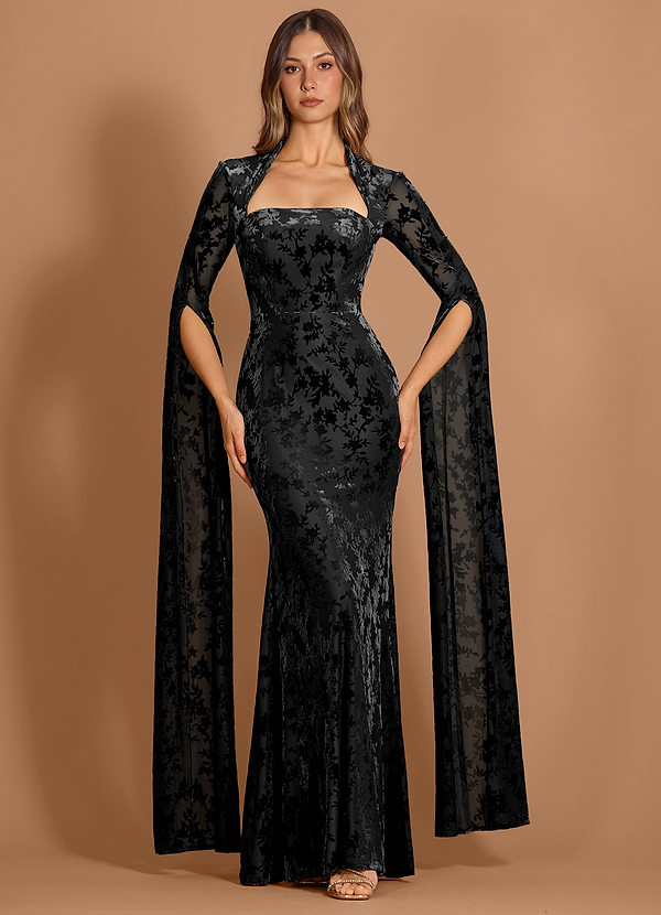 Robe Longue Noir Quincy image1