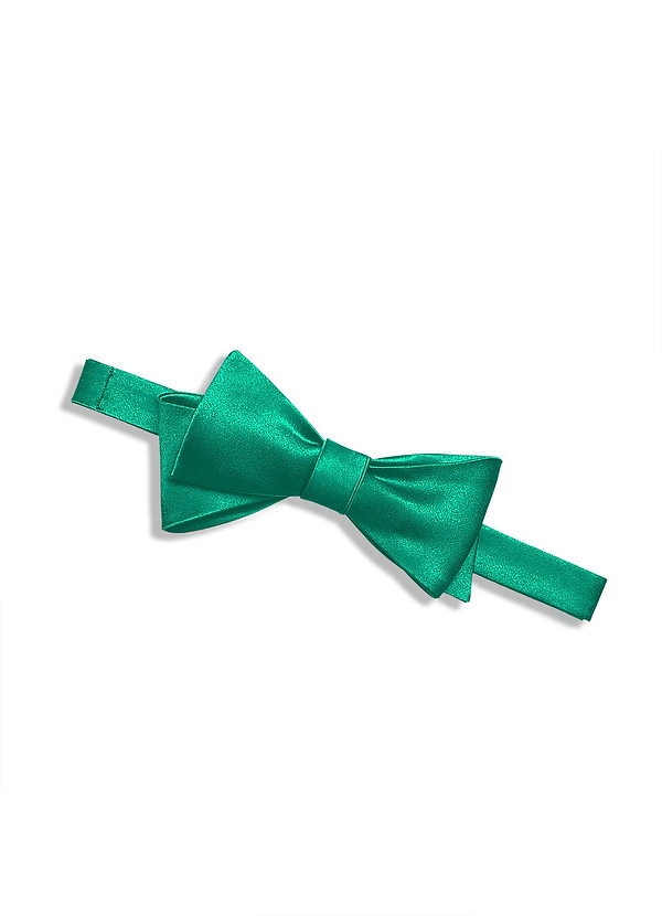front Matte Satin Bow Tie