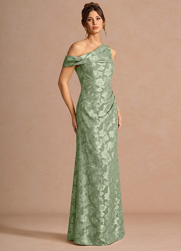Kismet Light Green Maxi Dress image1
