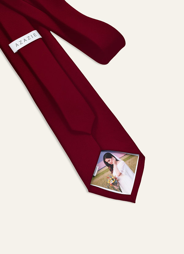 front Custom Photo Tie Personalized Necktie