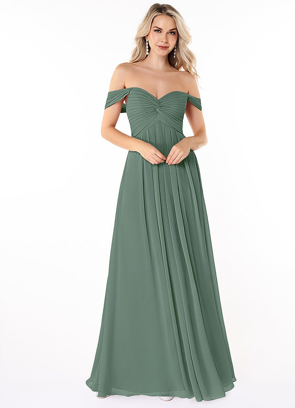 Eucalyptus Azazie Kaitlynn Bridesmaid Dresses | Azazie