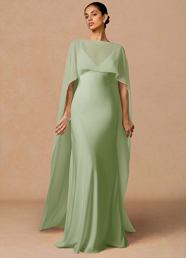 Vestido Verde Claro Largo Primrose image1