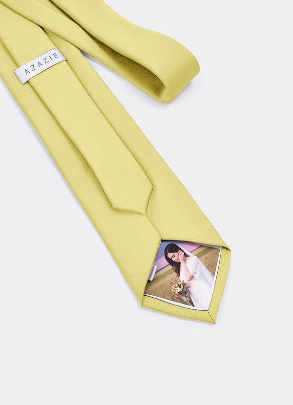 front Matte Satin Custom Photo Tie – Personalized Necktie