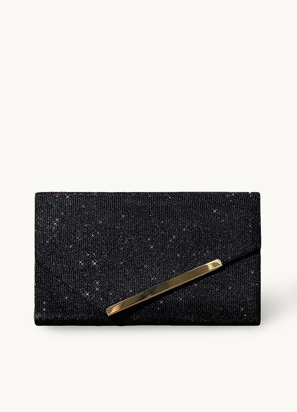 front Micronized Glitter Envelope Bag