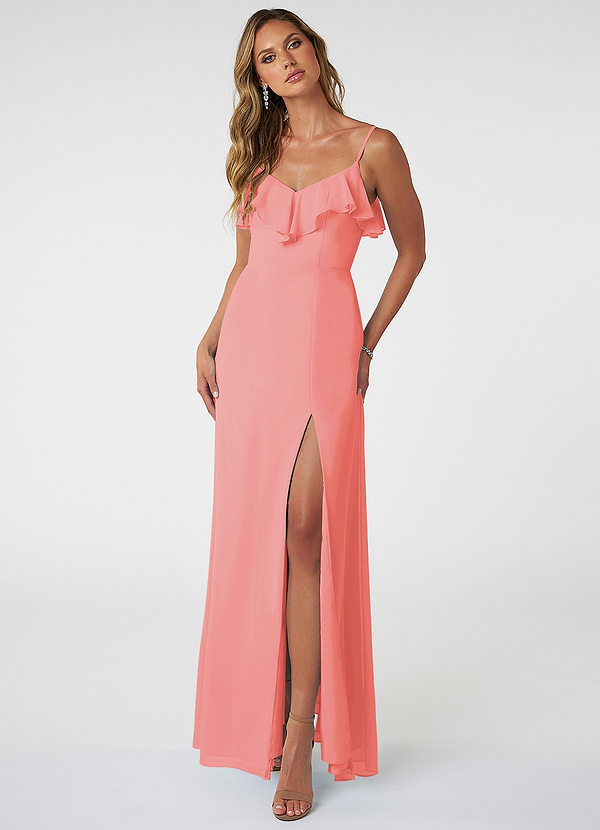 Natalia A-Line Chiffon Dress