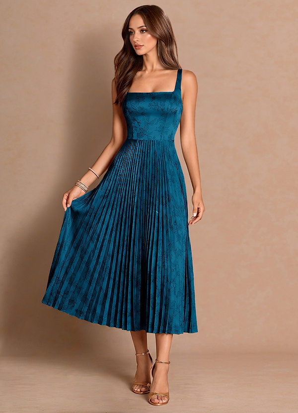 Robe Midi Marineblau Tatiana image1