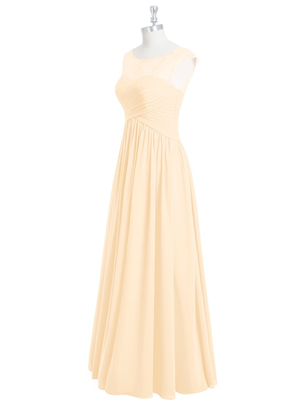 Azazie Tobey Bridesmaid Dress - Peach | Azazie