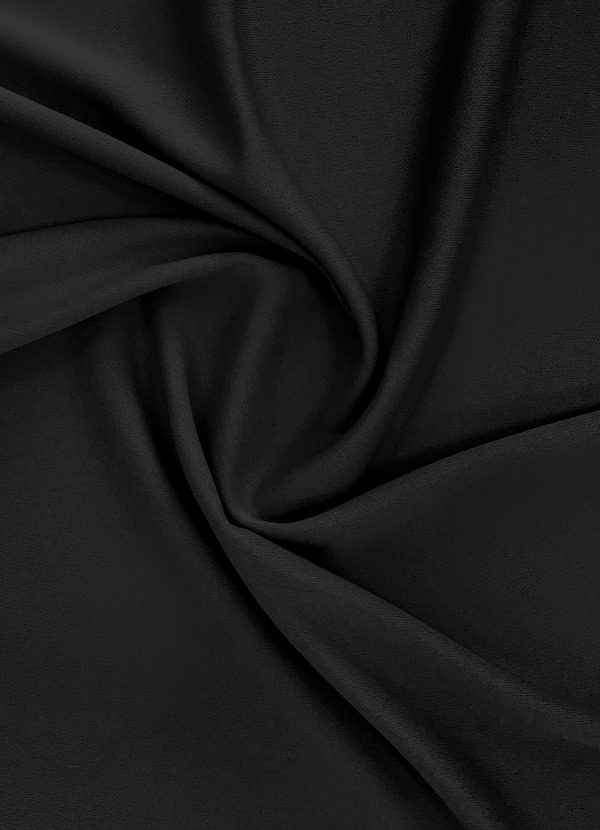 front Azazie Schwarz Stretch-Futterstoff Meterware