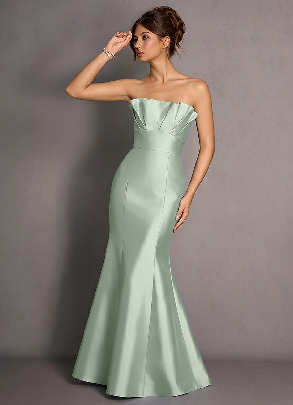Vestido Verde Claro Maxi Verity image1