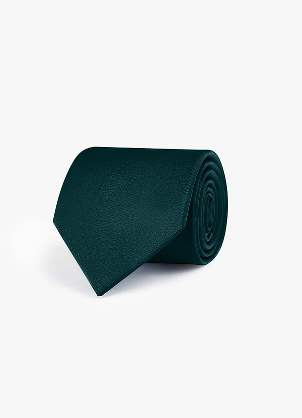 front Stretch Satin Wide Tie