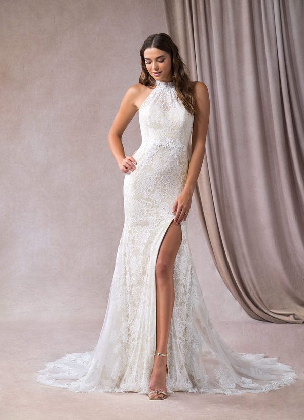halter dresses for wedding