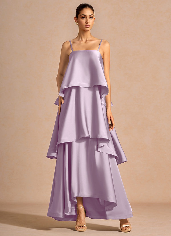 Azazie Plus Size Floor-Length Maxi Dresses Waistless Wedding Guest Formal Semi-Formal Dresses Straight Ruffles Frosted Lilac Azazie Plus Size Floor-Length Maxi Dresses Waistless Wedding Guest Formal Semi-Formal Dresses Straight Ruffles Frosted Lilac