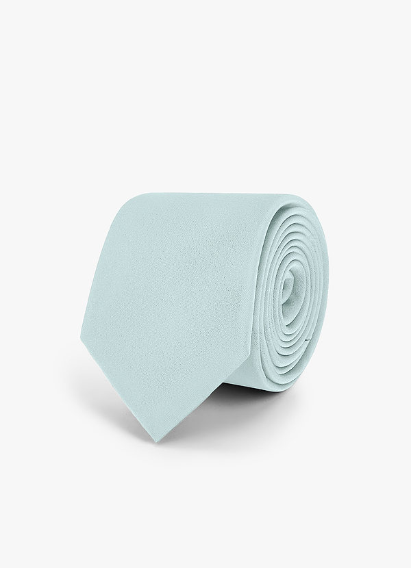 front Boy's Stretch Satin Neck Tie