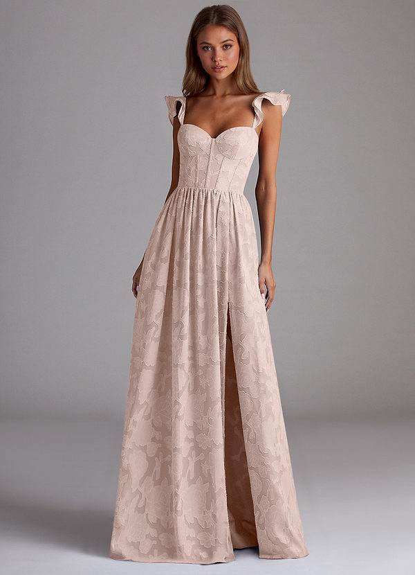 Sorina Poederroze Korset Maxi Prom Jurk image1