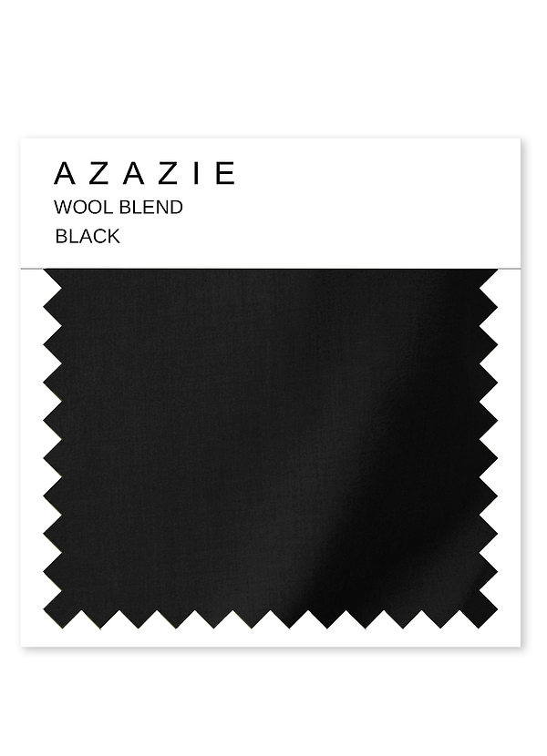 front Azazie Black Suit Swatch