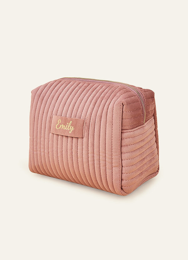 front Gepersonaliseerde naam make-uptas