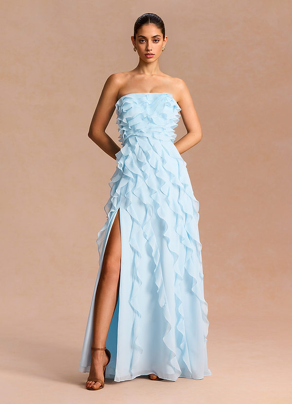 Ione Light Blue Maxi Dress image1