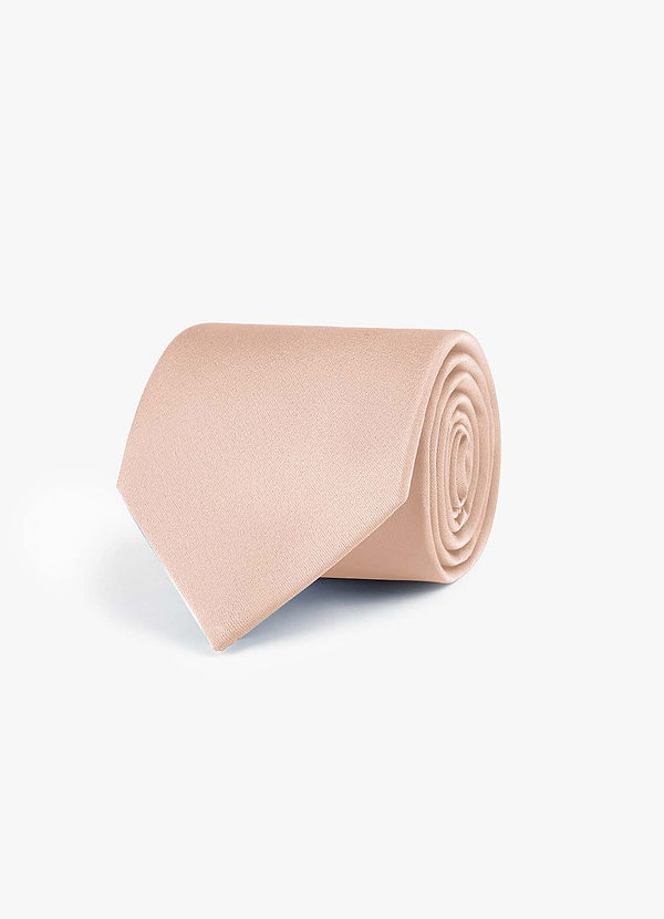 front Stretch Satin Wide Tie