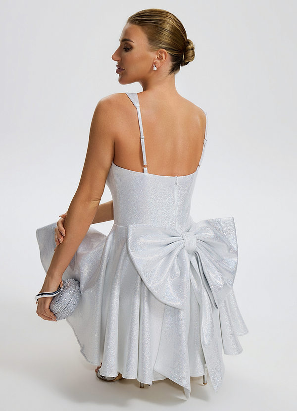 Indigo White Mini Dress image1