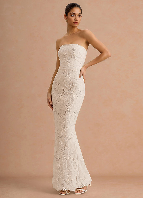 Kireya Cream Maxi Dress image1