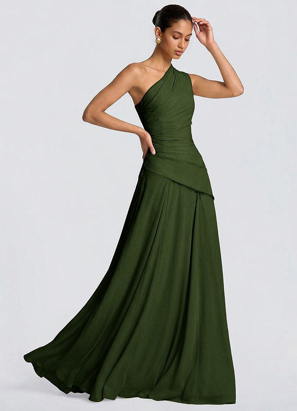 Bianca Olive Maxi Dress image1