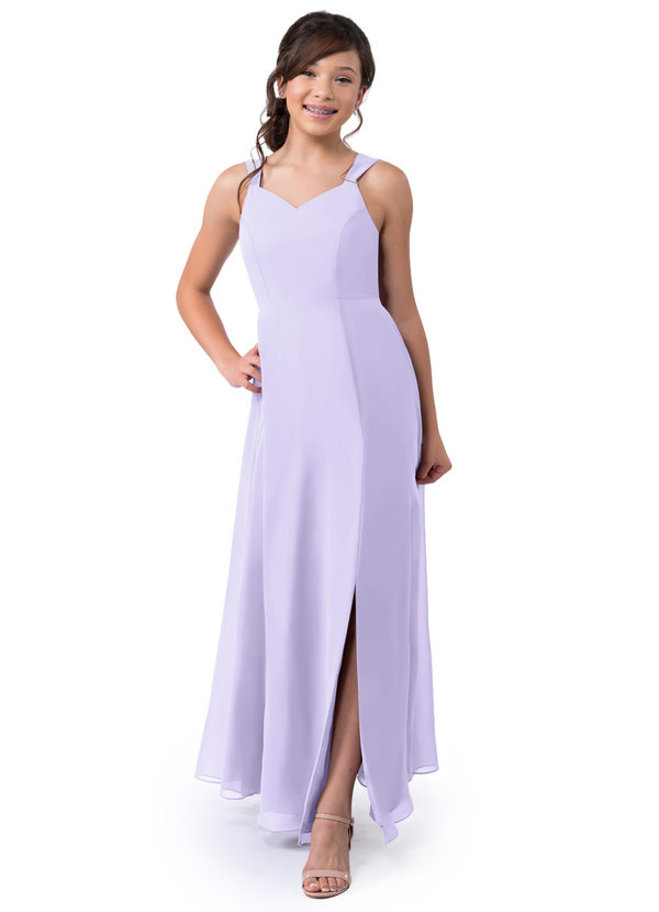 Lilac Azazie Julie Jbd Junior Bridesmaid Dresses Azazie