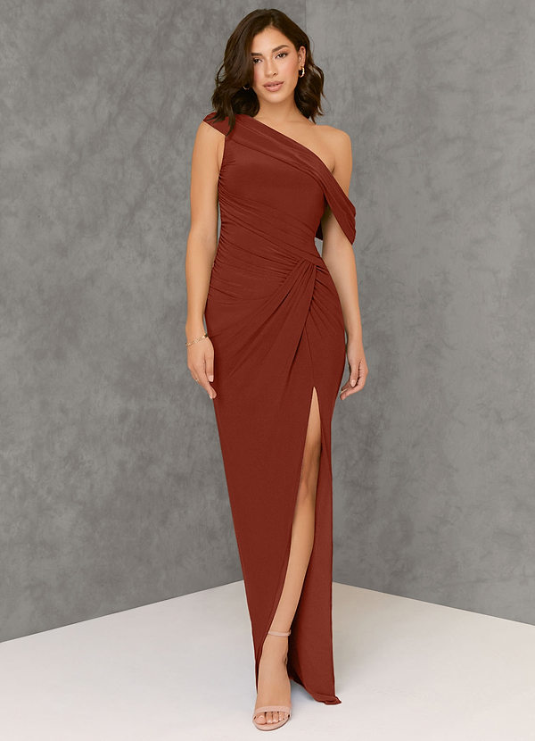 Robe Longue Terracotta Rorie image1