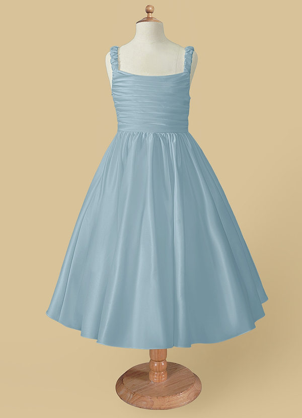 front Azazie Cutie Pie Flower Girl Dress