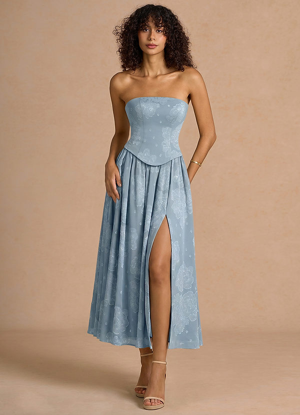 Isaura Powder Blue Maxi Dress image1